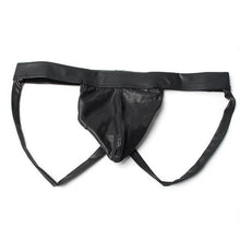 Sexy Men's Thongs G-string Underwear Leather Jockstrap Boxer Briefs Underpants L